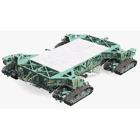 Mobile Launcher Platform Crawler 3D model